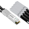 Cabo 40G QSFP+ para 4x10G SFP+ 5m, AOC Active Optical Cable, Breakout OM3 OFNP Miljet