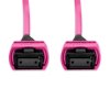 Cabo MPO para MPO Fêmea 40m, 12 Fibras OM4 G651.1 50/1 25 Multimodo, Tipo B LSZH Magenta Miljet