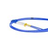 Cordão Óptico 1m, LC/UPC-LC/UPC, SM BLI G657-A1 9/125 0.12dB IL, OS2 Duplex 2.0mm LSZH ABNT Azul, Fibra Monomodo Miljet