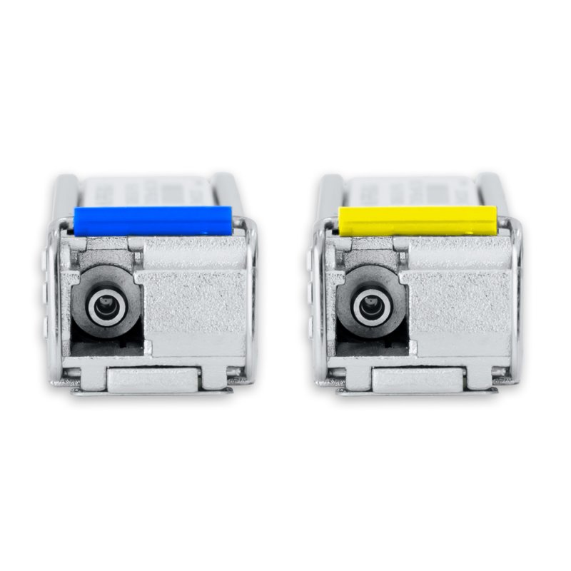 Kit Par 1000BASE-BX SFP BiDi 40km LC SMF DOM, transceptores ópticos Miljet
