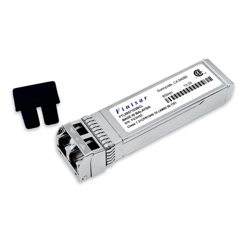 FINISAR 10GBASE-SR/SW SFP+ 850nm 300m LC MM DUPLEX FTLX8571D3BCL, transceptor óptico