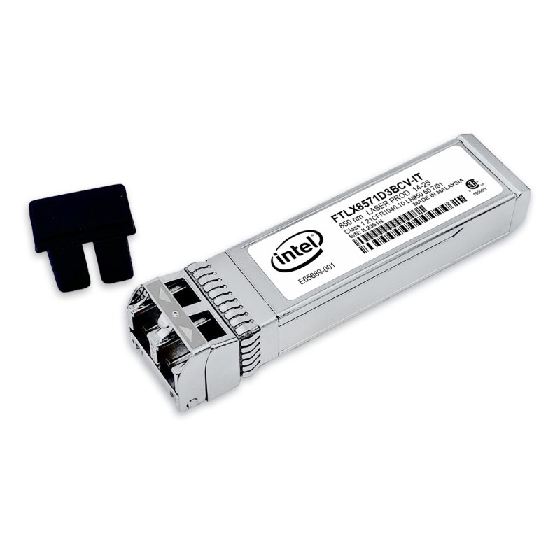 Intel 10GBASE-SR SFP+ Original 850nm 300m LC MMF Duplex, FTLX8571D3BCV-IT, transceptor óptico ORIGINAL