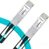 Cabo 40G QSFP+ para QSFP+ 5m, AOC Active Optical Cable OM3 OFNP Miljet