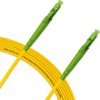 Cordão Óptico 10m, LC/APC-LC/APC, SM BLI G657-A1 9/125 OS2 Simplex 3.0mm LSZH Amarelo, Fibra Monomodo Miljet