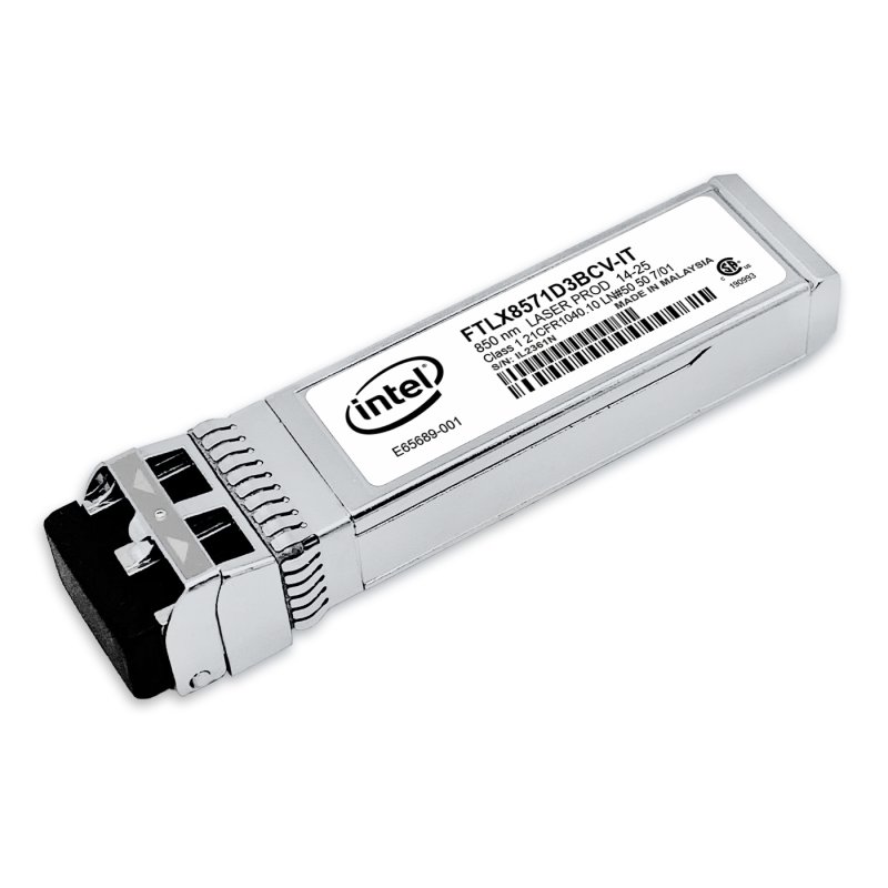 Intel 10GBASE-SR SFP+ Original 850nm 300m LC MMF Duplex, FTLX8571D3BCV-IT, transceptor óptico ORIGINAL