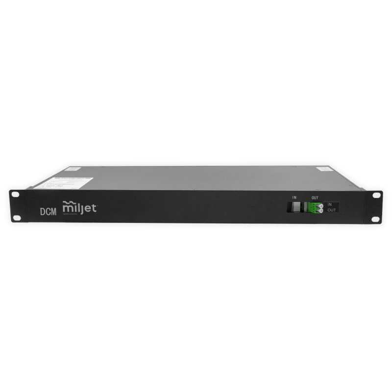 Miljet MJ-DCM120-1UR, DCM Módulo Compensador de Dispersão DWDM 120Km, LC/APC 1U Rack