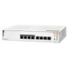 Aruba Switch 8P JL811A, Instant On 1830 8G, 8-10/100/1000Base-T Class 4 PoE 65W, Gerenciável, Fonte AC