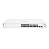 Switch HPE Aruba Instant On 1830 JL813A 24G, 12-Port PoE Classe 4 (195W), 12-Port Gigabit RJ45, 2-Port SFP 1GbE, Fonte AC 100-240v, Layer 2 Gerenciável