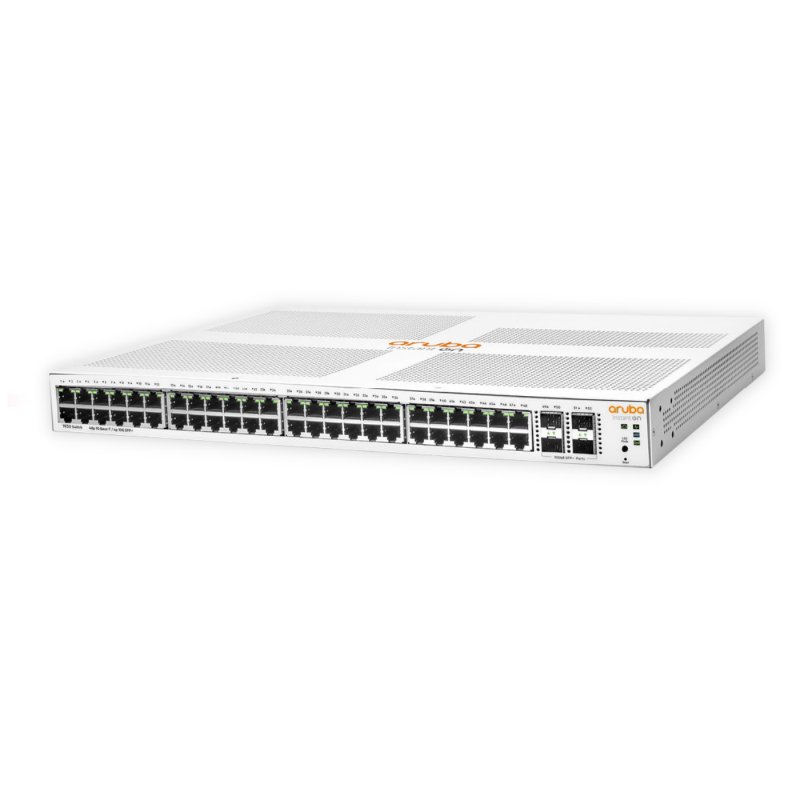 Switch HPE Aruba Instant On 1930 48G JL685A, 48-Port Gigabit RJ45, 4-10G SFP+, Fonte AC 100-240v, Layer 2+ Gerenciável