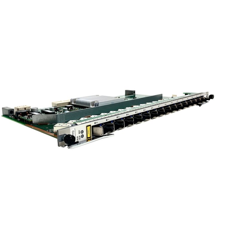 Placa OLT Huawei GPFD C++ 16-PORT GPON, 02310QMC, H80D00GPFD02, Incluido 16xSFP Class C++  