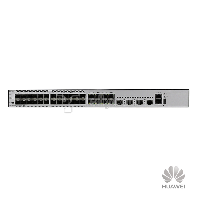 Switch Huawei 32P S5735-L32ST4X-A1, 8x10/100/1000Base-T, 24xGE SFP, 4x10G SFP+, Fonte AC 100v/240v, Layer 2 Gerenciável