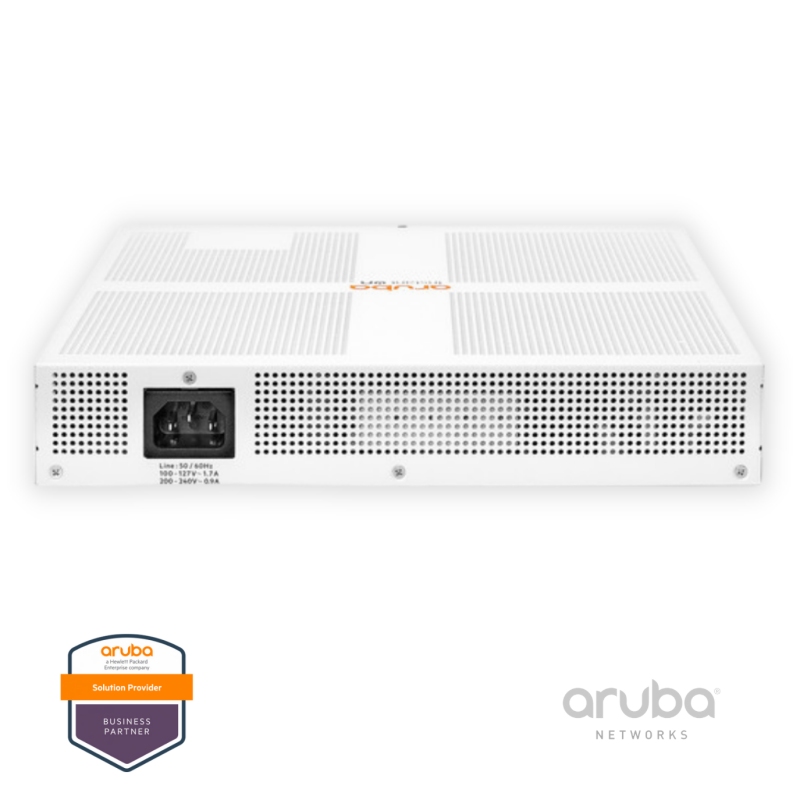 Switch HPE Aruba Instant On 1930 8G JL681A, 8-Port Gigabit RJ45 PoE+ 124W, 2-Port SFP, Fonte AC 100-240v, Layer 2+ Gerenciável