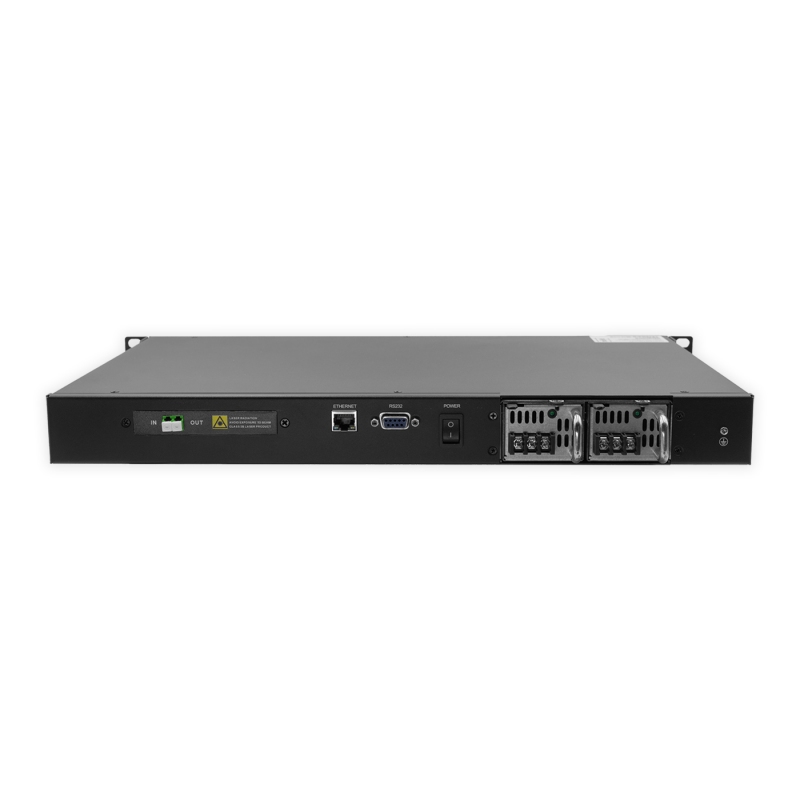 Miljet MJ-EDFA151U-BA, Amplificador Óptico DWDM EDFA 15dBm Gain, 20dBm Output 1528nm~1564nm, LC/APC 1U Rack, 2xDC-PWR-48v