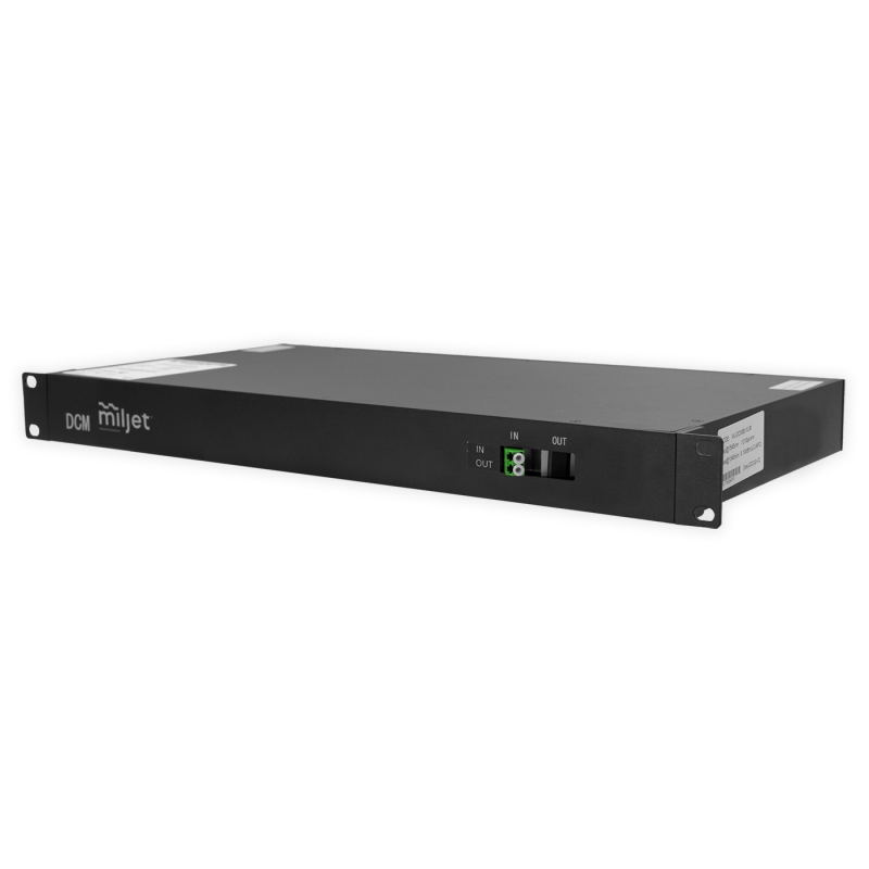 Miljet MJ-DCM80-1UR, DCM Módulo Compensador de Dispersão DWDM 80Km, LC/APC 1U Rack