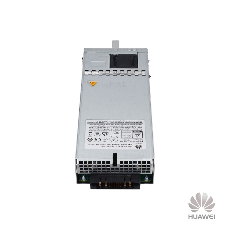 Fonte de Alimentação DC Huawei, -48V DC 1000W, PDC1000S12-DB, 02312QJK para Linha S6730-H