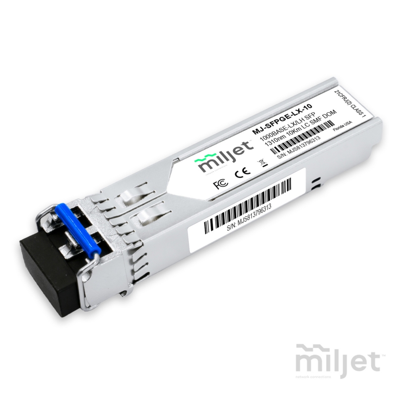 1000BASE-LX/LH SFP 1310nm 10km LC SMF DDM DUPLEX, transceptor óptico Miljet