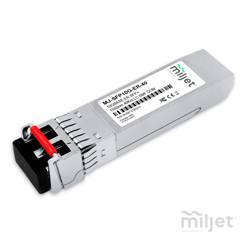 10GBASE-ER SFP+ 1550nm 40km SMF LC DDM DUPLEX, transceptor óptico Miljet