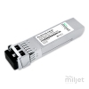 10GBASE-ZR SFP+, CH45 DWDM, 80km 100GHz, EML Laser 1541.35nm, DDM SMF, LC Duplex, transceptor Miljet