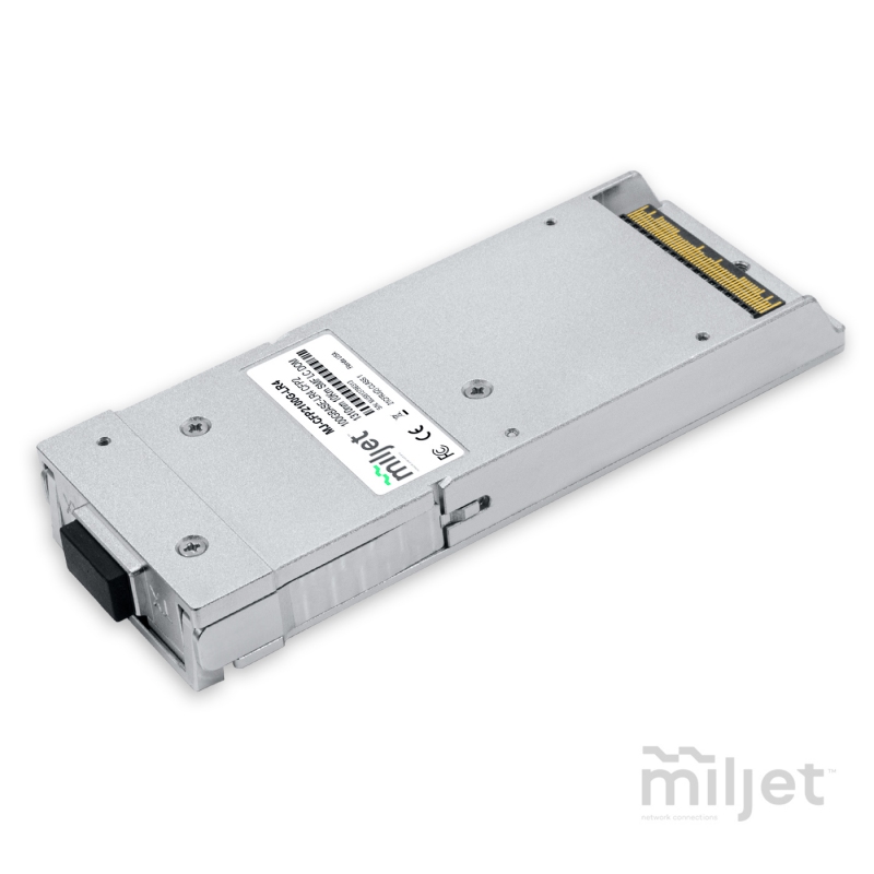 100GBASE-LR4 CFP2 1310nm 10km SMF LC DDM DUPLEX DUAL RATE, transceptor óptico Miljet