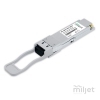 100GBASE-ZR4 QSFP28, 1310nm LWDM 60km SMF, EML+ADP, LC DDM Duplex, transceptor óptico Miljet