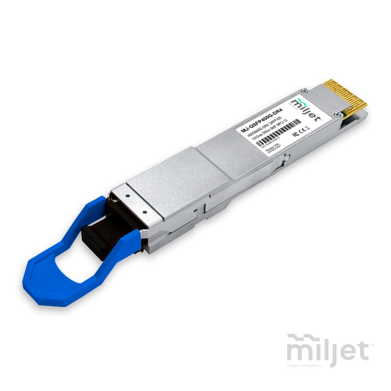 400GBASE-DR4 QSFP-DD PAM4, 1310nm 500m FEC SMF DDM MPO-12, transceptor óptico Miljet