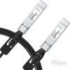 Cabo 10G SFP+ para SFP+ 1.5m, DAC Direct Attach Copper, Twinax LSZH AWG30 Miljet