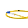 Cordão Óptico 1m, LC/UPC-LC/UPC, SM BLI G657-A1 9/125 0.12dB IL, OS2 Duplex 2.0mm LSZH Amarelo, Fibra Monomodo Miljet