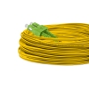 Cordão Óptico 25m, LC/UPC-SC/APC SM BLI G657-A1 9/125, OS2 Duplex 2.0mm LSZH Amarelo, Fibra Monomodo Miljet