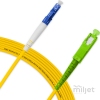 Cordão Óptico 10m, LC/UPC-SC/APC, SM BLI G657-A1 9/125, OS2 Simplex 3.0mm LSZH Amarelo, Fibra Monomodo Miljet