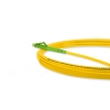 Cordão Óptico 2m, LC/APC-LC/APC, SM BLI G657-A1 9/125, OS2 Simplex 3.0mm LSZH Amarelo, Fibra Monomodo Miljet