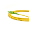 Cordão Óptico 3m, SC/UPC-SC/APC, SM BLI G657-A1 9/125, OS2 Simplex 3.0mm LSZH Amarelo, Fibra Monomodo Miljet