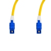 Cordão Óptico 2m, LC/UPC-LC/UPC, SM BLI G657-A1 9/125, OS2 Simplex 3.0mm LSZH Amarelo, Fibra Monomodo Miljet