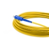 Cordão Óptico 10m, SC/UPC-SC/APC, SM BLI G657-A1 9/125, OS2 Simplex 3.0mm LSZH Amarelo, Fibra Monomodo Miljet