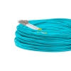 Cordão Óptico 20m, LC/UPC-LC/UPC, MM G651.1 50/125, OM3 Duplex 2.0mm LSZH Aqua, Fibra Multimodo Miljet