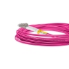 Cordão Óptico 7m, LC/UPC-LC/UPC, MM G651.1 50/125, OM4 Duplex 2.0mm LSZH Magenta, Fibra Multimodo Miljet