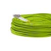 Cordão Óptico 20m, LC/UPC-LC/UPC, MM G651.1 50/125, OM5 Duplex 2.0mm LSZH Verde, Fibra Multimodo Miljet