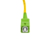 Pigtail Óptico 1m, SC/APC, SM BLI G657-A1 9/125 OS2, Simplex 3.0mm LSZH Amarelo, Fibra Monomodo Miljet