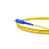 Pigtail Óptico 1m, SC/UPC, SM BLI G657-A1 9/125 OS2, Simplex 3.0mm LSZH Amarelo, Fibra Monomodo Miljet