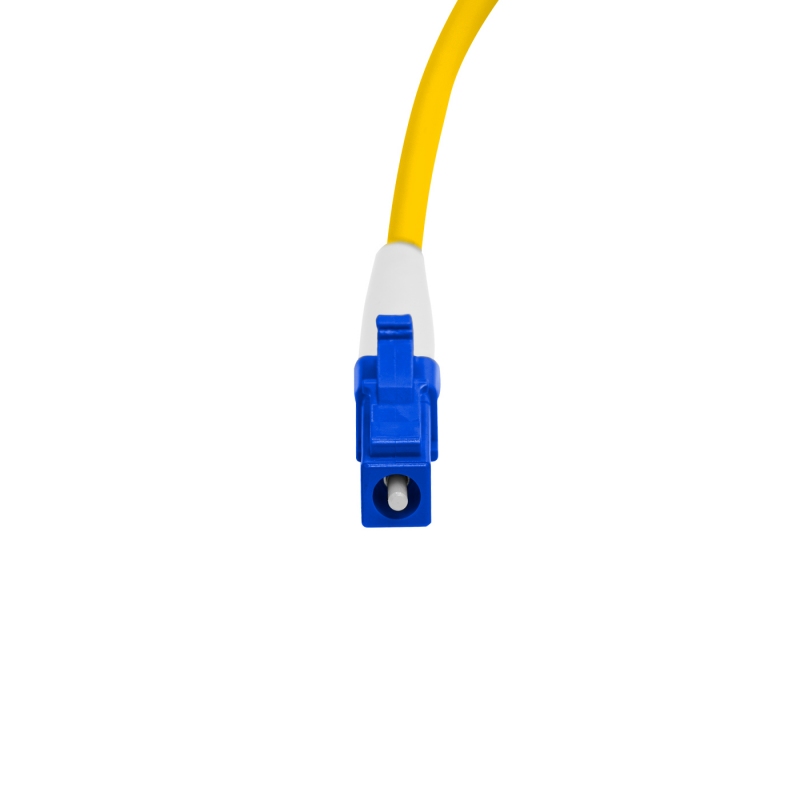 Pigtail Óptico 1m, LC/UPC, SM BLI G657-A1 9/125 OS2, Simplex 3.0mm LSZH Amarelo, Fibra Monomodo Miljet