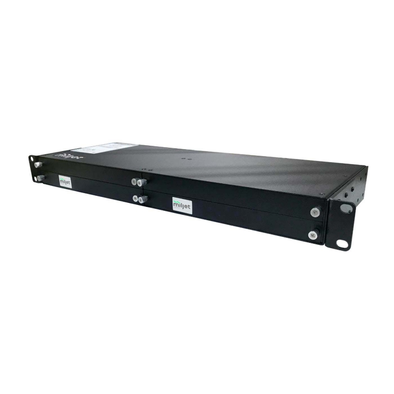 Chassi para Rack 1U 19" com 4 Slots para Redutor de Fibra