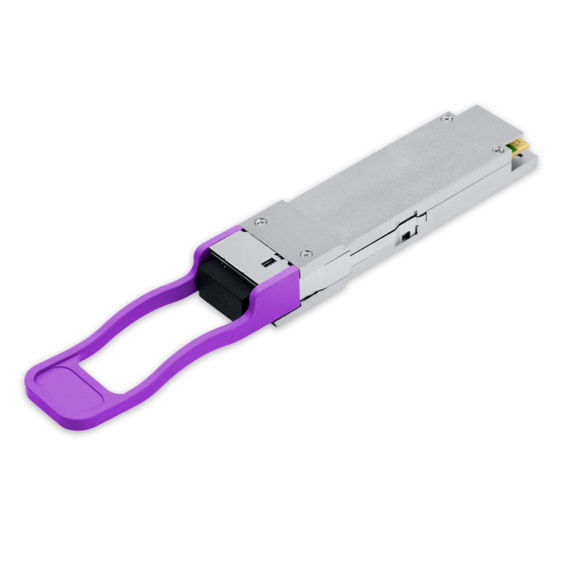 100GBASE-LR1 BXU QSFP28 BIDI, PAM4 Tx1270/Rx1330nm 10Km SMF DDM LC Simplex, transceptor óptico Miljet