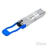 100GBASE-ER1 BXU QSFP28 BIDI, PAM4 Tx1304/Rx1309nm 30Km SMF DDM LC Simplex, transceptor óptico Miljet