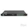 MUX/DEMUX Rack Mount 1U, DWDM 100GHz, Dual Fiber, 16 Canais C21-C36, TFF, Portas MON, EXP e 1310nm, LC/APC