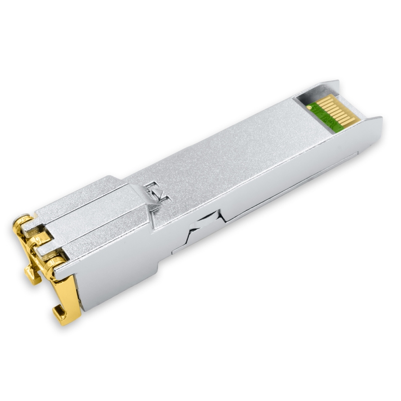 10/100/1000BASE-T SFP, COPPER ETH 100M RJ45 DDM, transceptor óptico Miljet