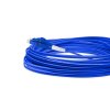 Cordão Óptico 10m, LC/UPC-LC/UPC Push-pull Uniboot Duplex SM OS2 BLI G.657-A1 9/125 BIF 2.0mm LSZH Azul Fibra Monomodo Miljet