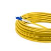 Cordão Óptico 20m, LC/UPC-LC/UPC, SM BLI G657-A1 9/125, OS2 Simplex 3.0mm LSZH Amarelo, Fibra Monomodo Miljet