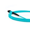 Cabo MPO para MPO Fêmea 2m, 12 Fibras, OM3 G651.1 50/125 Multimodo, Tipo B LSZH Aqua Miljet