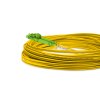 Cordão Óptico 10m, LC/APC-SC/APC, SM BLI G657-A2 9/125, OS2 Duplex 2.0mm LSZH Amarelo, Fibra Monomodo Miljet