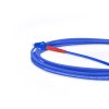 Cordão Óptico 2.5m, LC/UPC-LC/APC, SM BLI G657-A2 9/125 0.12dB IL OS2 Simplex 3.0mm LSZH ABNT Azul, Fibra Monomodo Miljet