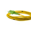 Cordão Óptico 5m, SC/APC-SC/APC SM BLI G657-A2 9/125, OS2 Duplex 2.0mm LSZH Amarelo, Fibra Monomodo Miljet